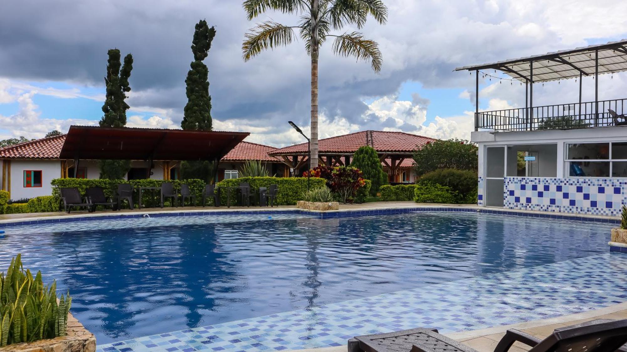 Hotel Parque De Los Arrieros Montenegro Buitenkant foto