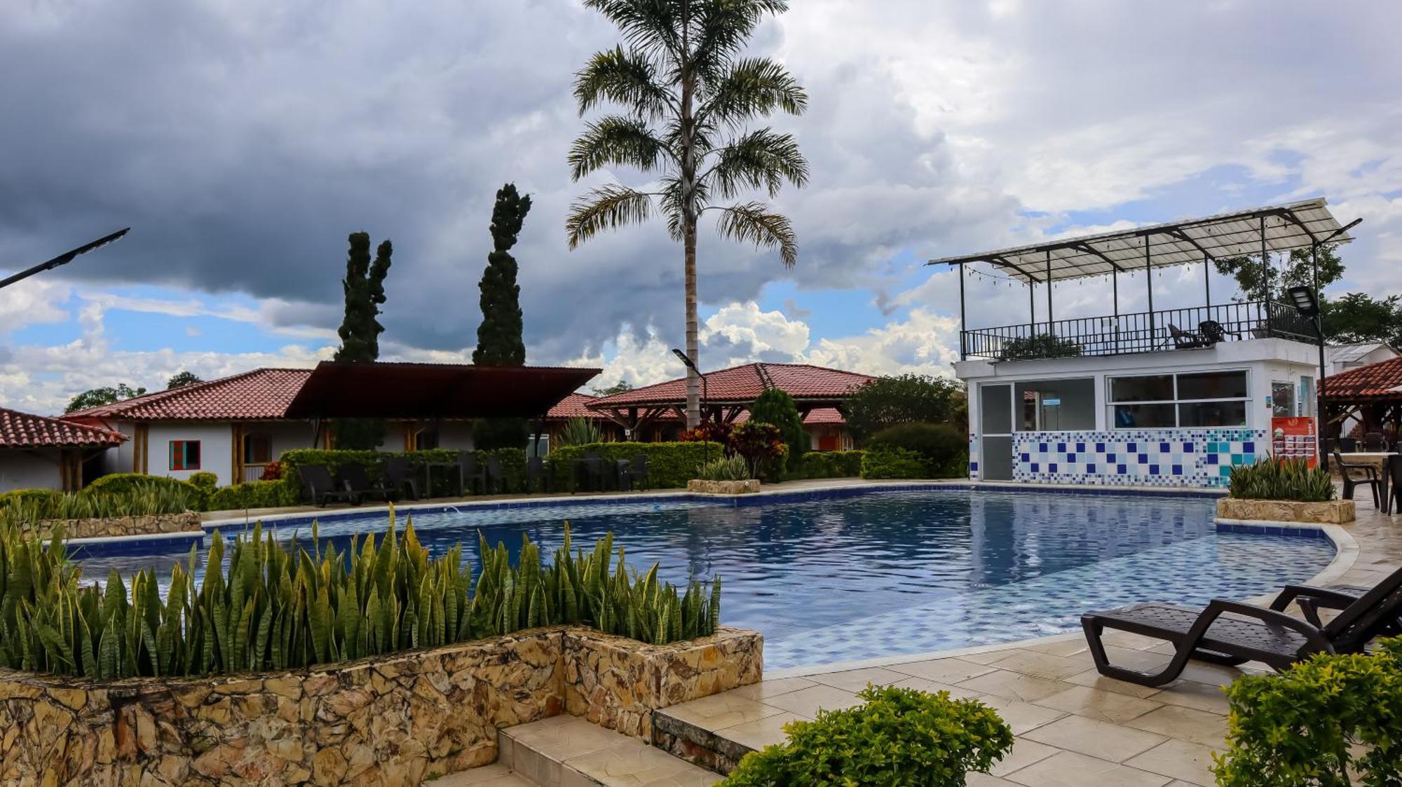 Hotel Parque De Los Arrieros Montenegro Buitenkant foto