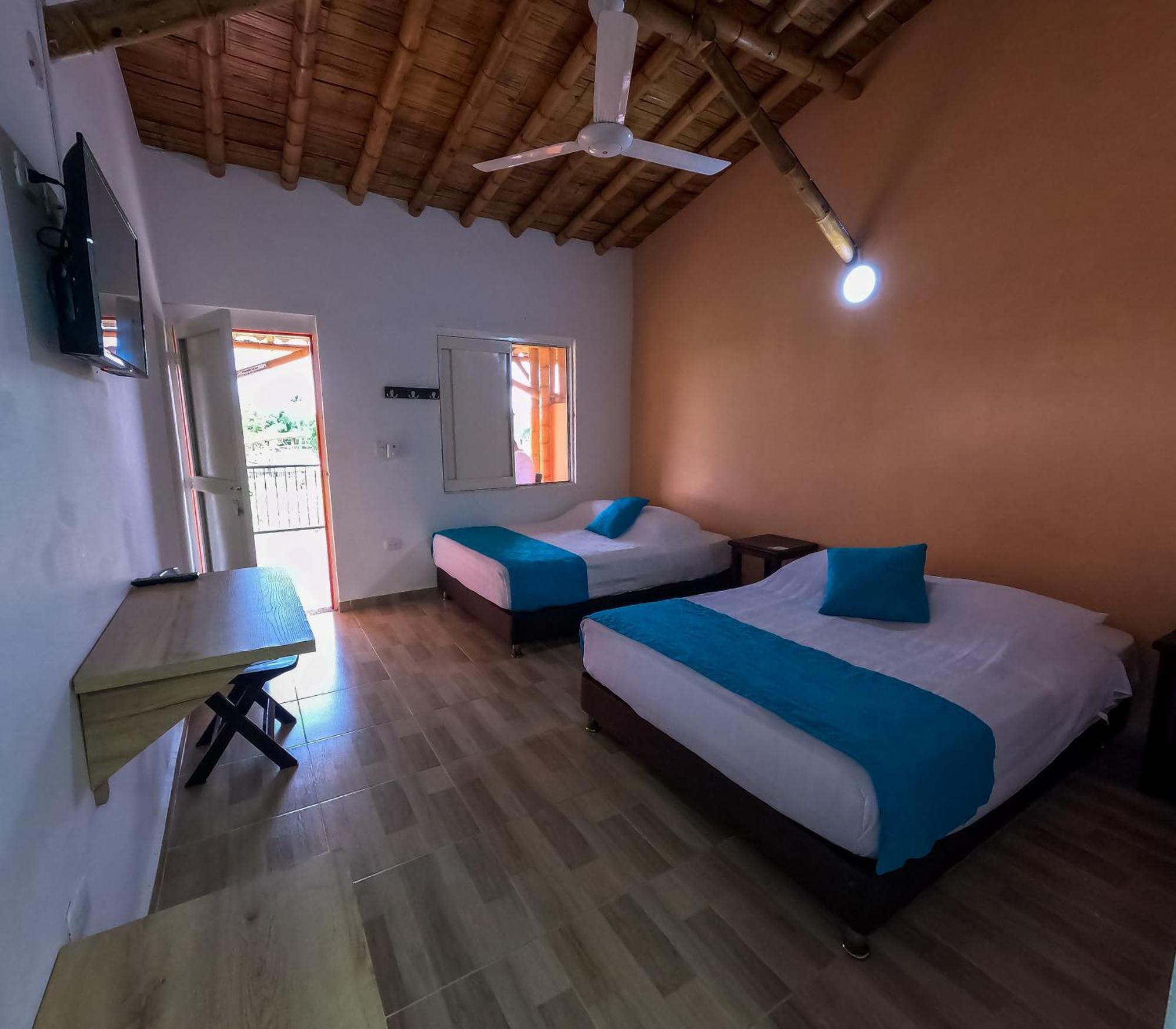 Hotel Parque De Los Arrieros Montenegro Buitenkant foto